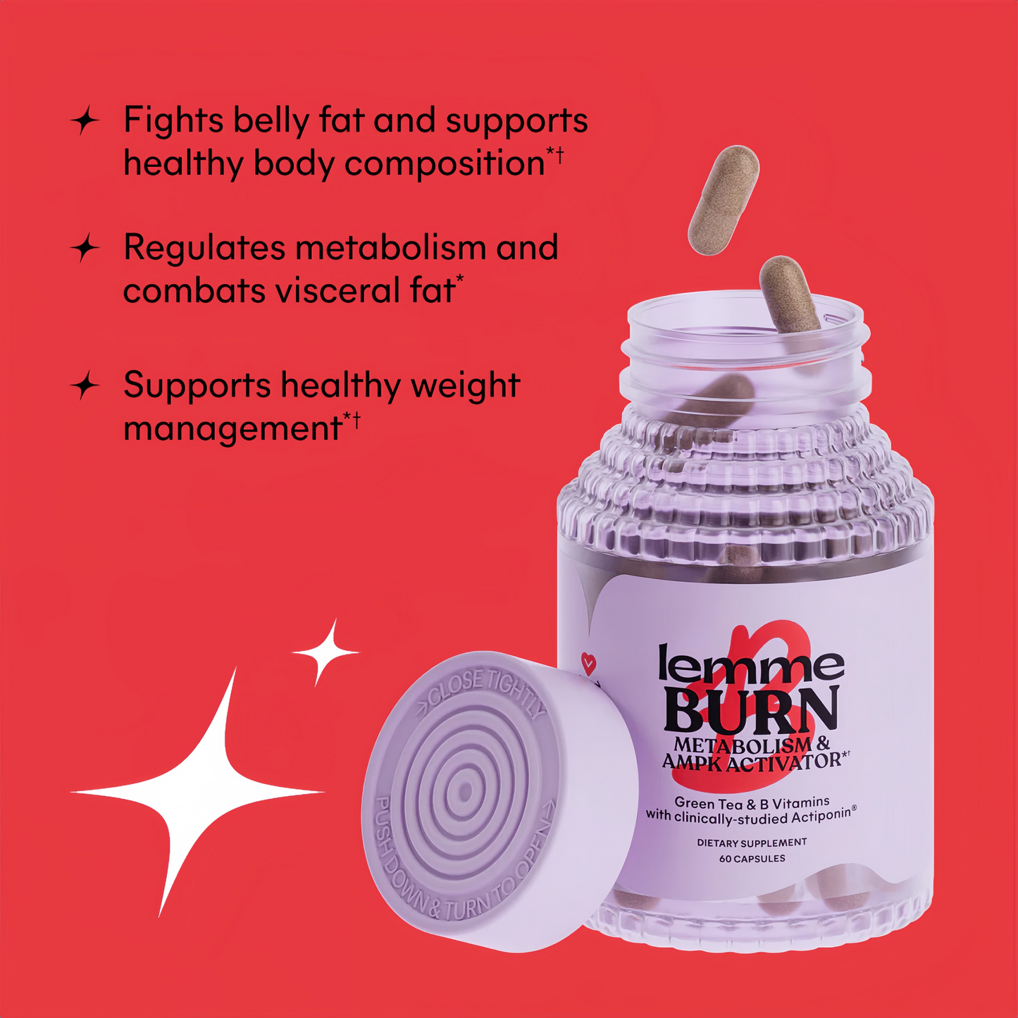 LEMME BURN CAPSULES Metabolism & AMPK Activator Capsules*